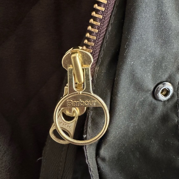 Barbour Classic waxed Bedale with detachable liner. - Picture 5 of 6